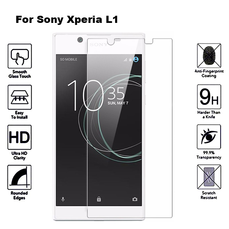 Kính Cường Lực 1 Tặng 1 Cho Sony Xperia 10ii 5ii 1ii L1 L2 L3 L4 10 10plus Xa2 Xa1 Xa3 Xz Xz1 Xz2