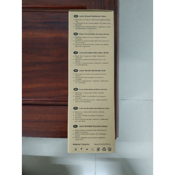 Sứ củ sen lớn Bacteria House thế hệ 3 XL Mountain Tree