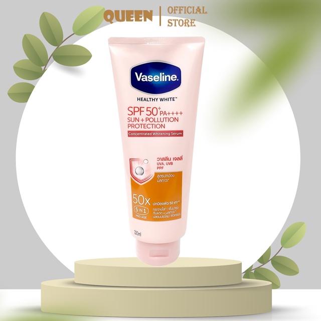 Sữa Dưỡng Thể Trắng Da Chống Nắng Vaseline Perfect Serum 50X