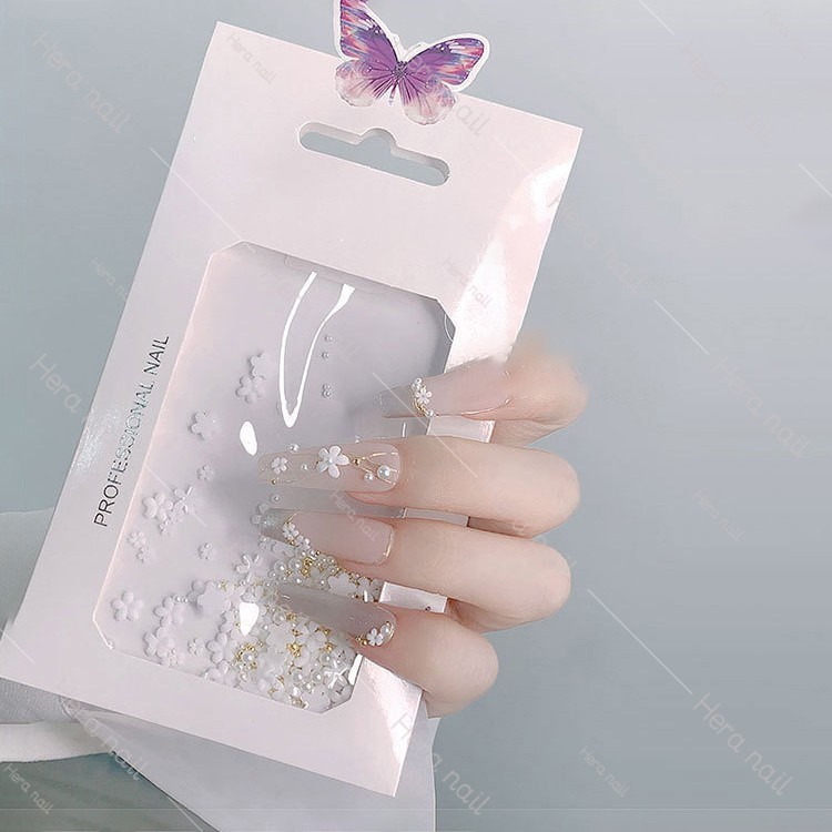 Charm nail hoa LADURA trang trí móng