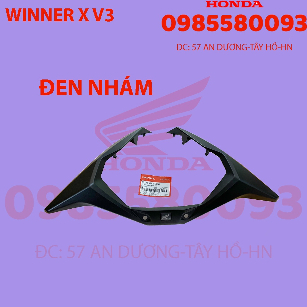 DÀN ÁO WINNER X V3 2022 MÀU ĐEN NHÁM