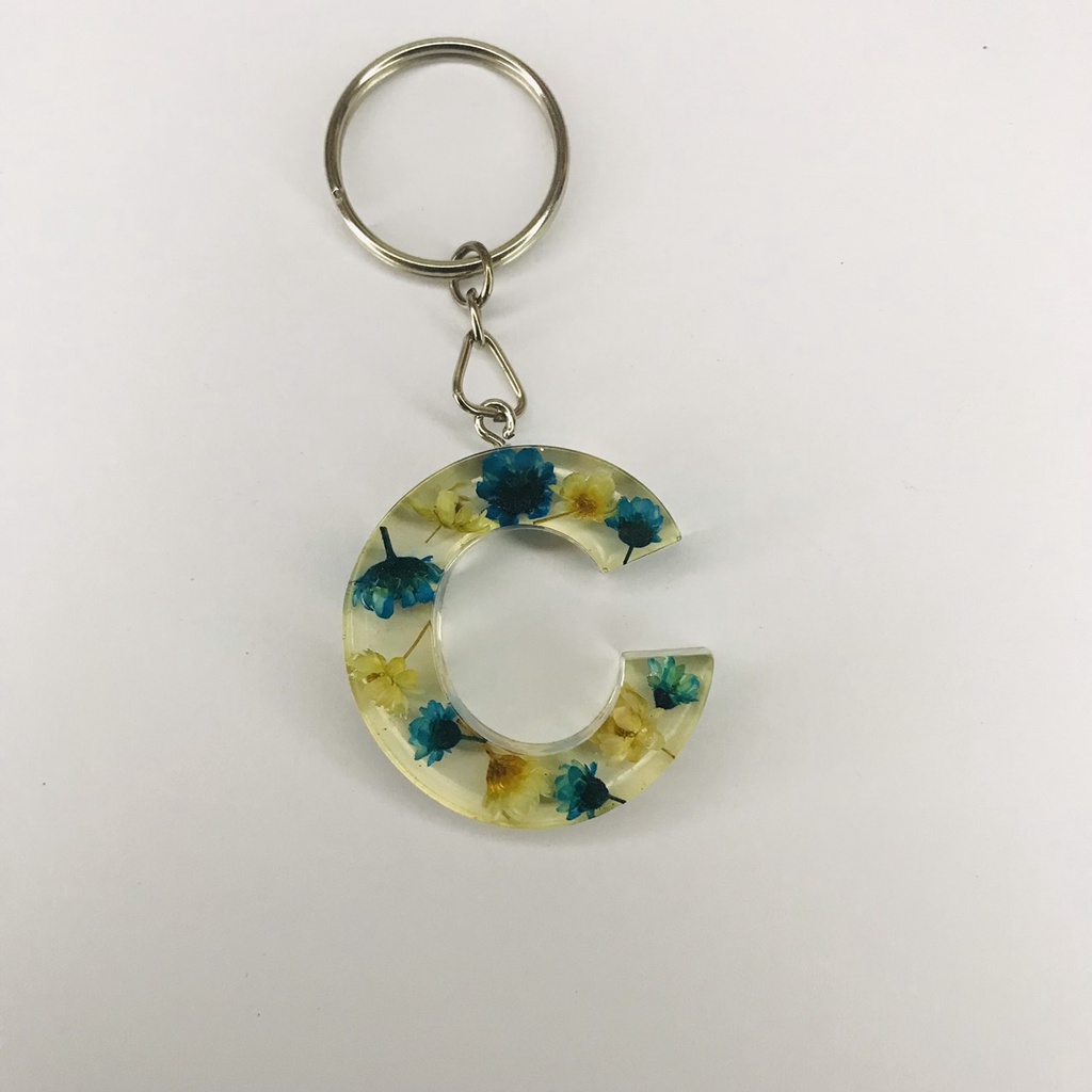Móc khoá chữ cái độc đáo Veryme Handmade
