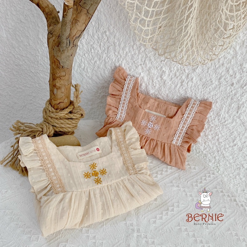 Váy ren Baby doll cho bé gái