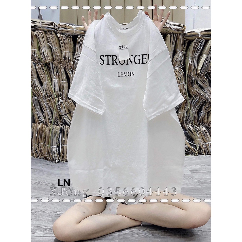 Áo phông stronger form thụng -3L5N