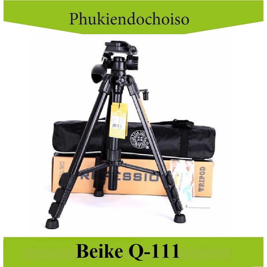 Chân máy ảnh BEIKE Q-111 (China) . Tặng Da cừu - Da thật