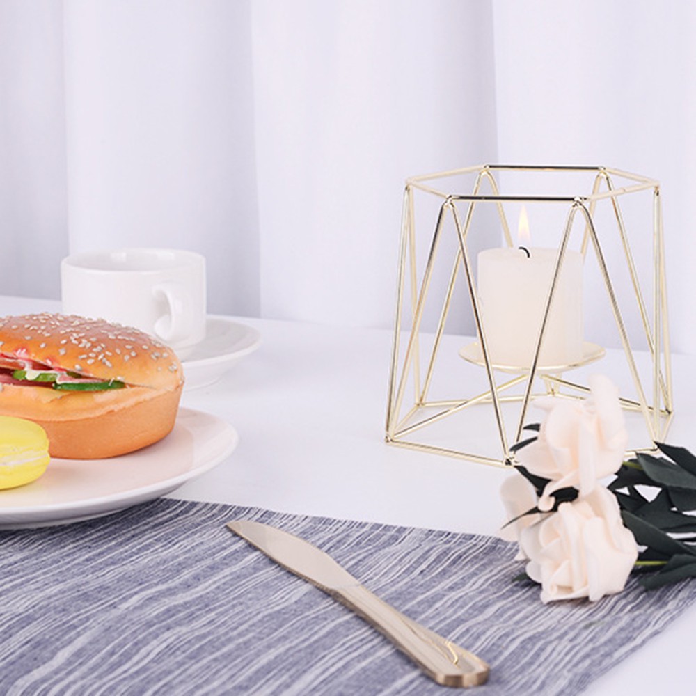 Giá Để Nến Bằng Sắt Phong Cách Châu Âu