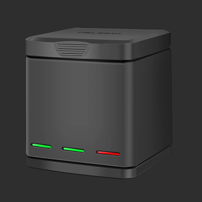 Sạc 3 pin và pin cho Gopro 8/7/6/5 - Telesin