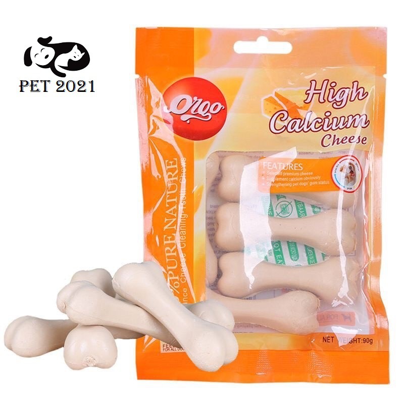 [Mã PET50K giảm Giảm 10% - Tối đa 50K đơn từ 250K] Xương Gặm Orgo Sạch Răng, Bổ Sung Canxi ,Thơm Miệng Dành Cho chó