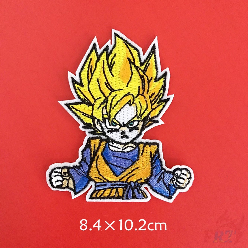 ☸ Anime：DRAGON BALL S-1 Patch ☸ 1Pc Son Goku Diy Sew On Iron On Patch