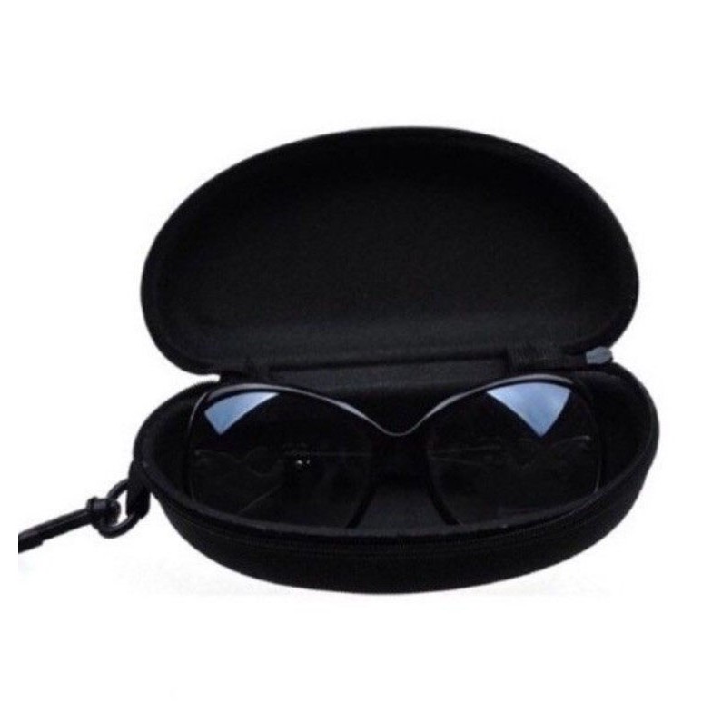 Hộp đựng kính có dây kéo và móc khóa