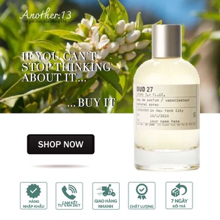 ⁂︎ 10ml┊nước hoa phòng lab ʟ ᴇ ʟ ᴀ ʙ ᴏ - oud 27 / edp