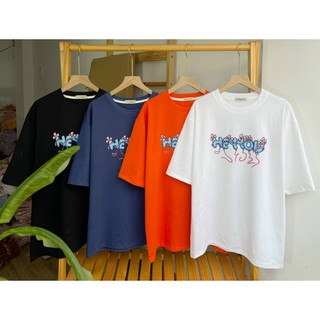 Áo thun Tee Basic V6 Heyyou - Áo thun cotton dầy dặn - ( V18 )
