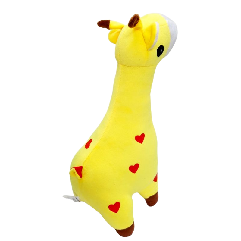 Thú gấu nhồi bông Hươu cao cổ, gối ôm cho bé an toàn siêu mềm mịn dài 50cm.SANBEO.VN