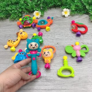 Bộ đồ chơi xúc xắc 10 món đa dạng cho bé