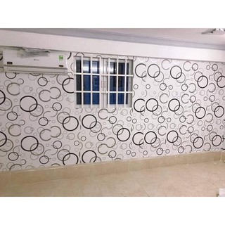 Decan dán tường theo cuộn (giấy dán tường keo sẵn khổ 0.45x10m)