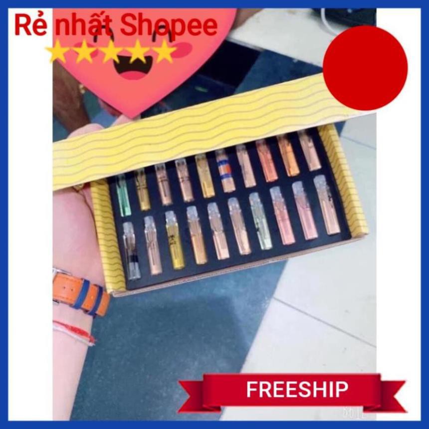 [FREESHIP] Bộ test nước hoa 20 mùi