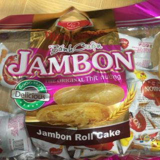 Bánh cuộn thịt nướng Jambon