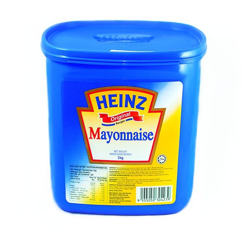Sốt Mayonnaise Heinz 3kg/ Sauce Mayonnaise – Nhập Khẩu Mỹ