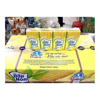Thanh Hóa - Sữa Bắp Non LIF - Thùng 48 Hộp x 110ml