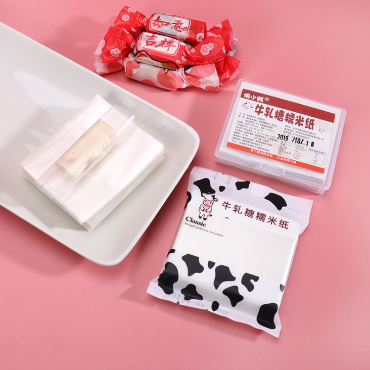 Giấy gạo gói kẹo ăn được bịch 500 tờ