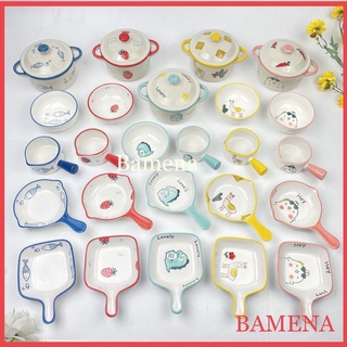 Chén ăn dặm gốm sứ cao cấp nhiều hoạ tiết dành cho bé AD54
