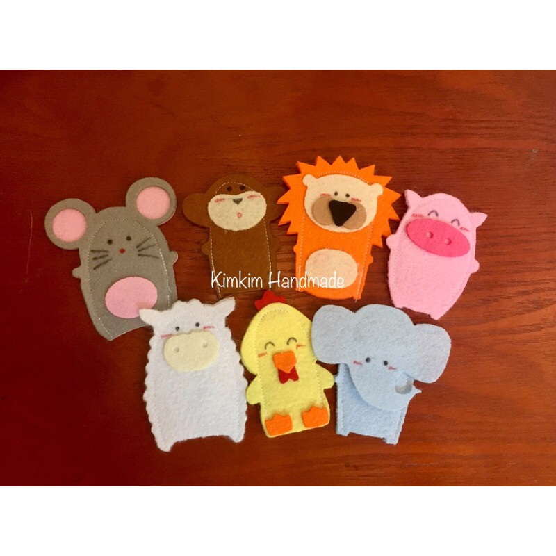 Rối ngón tay con thú