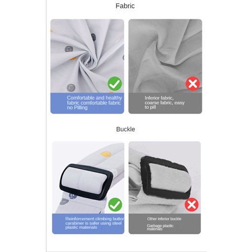 Đai địu em bé thiết kế đơn giản thoáng khí tiện lợi dễ sử dụng