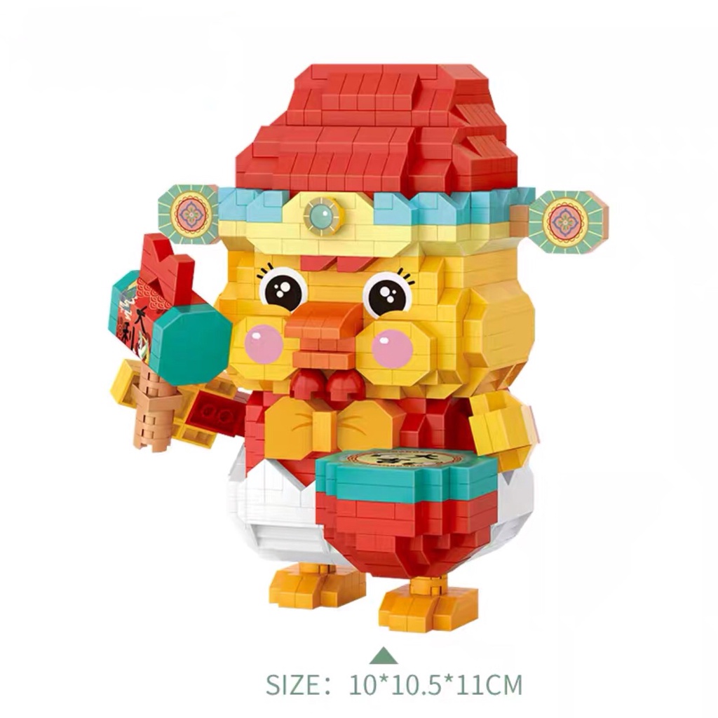 Đồ Chơi Lắp Ghép Mô hình Lego Nhân vật kinh kịch Trung Hoa cho bé trí tuệ thông minh sáng tạo