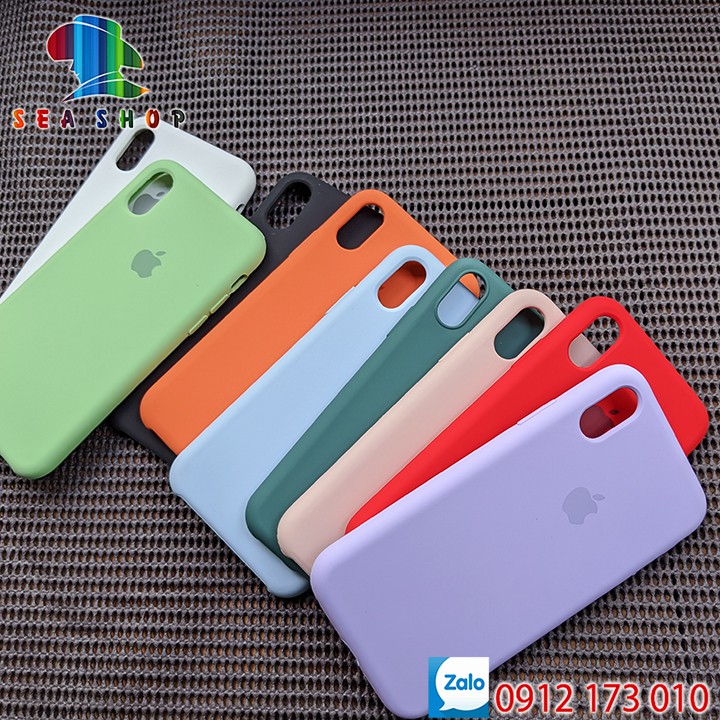 [ỐP FULL VIỀN] Ốp chống bẩn iPhone X - iPhone XR - XS Max - nhựa dẻo - Có lót nhung bên trong - Ốp lưng iPhone siêu bền