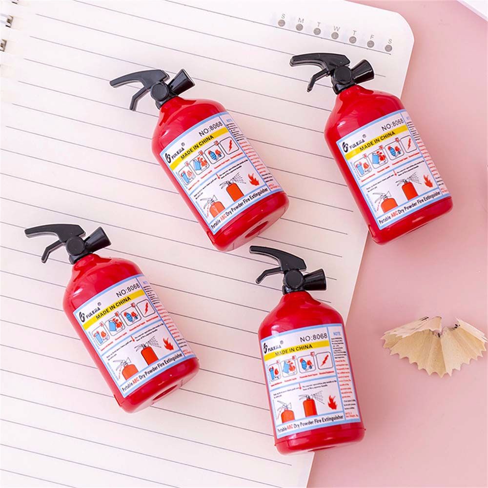 1 Hộp Gọt Bút Chì Hình Bình Chữa Cháy Dễ Thương Sáng Tạo Nhiều Màu Sắc 81