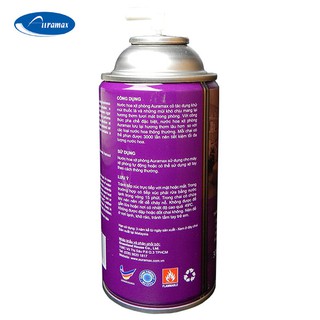 Bộ 02 chai nước hoa xịt phòng auramax 300ml - ảnh sản phẩm 4