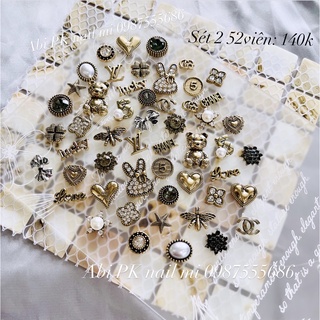 Set charm đồng 52 cái