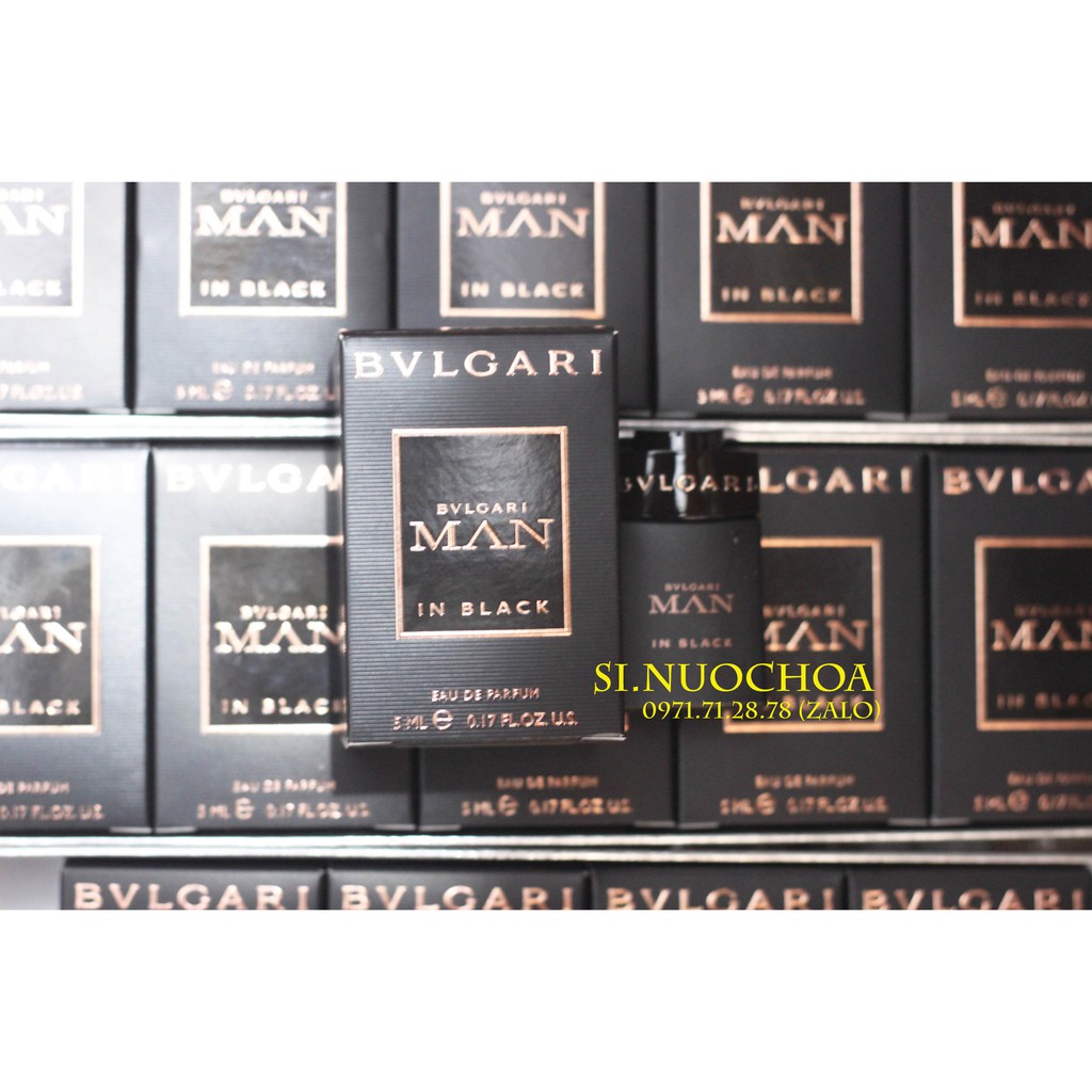 Nước hoa mini BVLGARI Man in Black 5ml