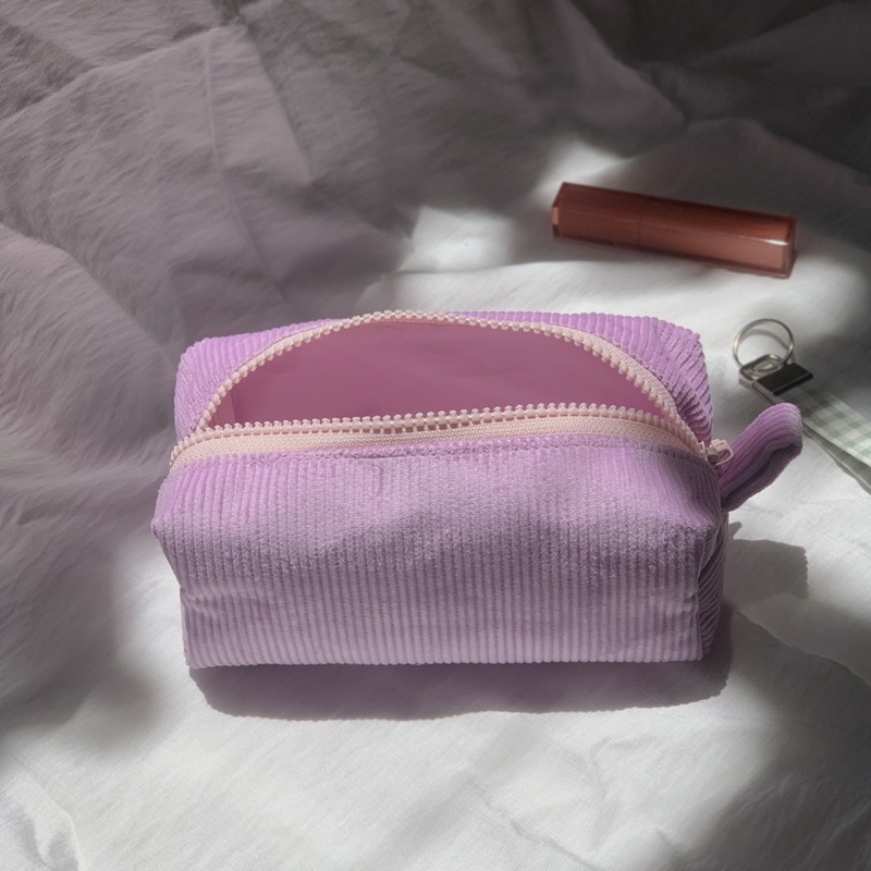 Hộp Bút Nhung Tăm Tím Khoai Môn🍠