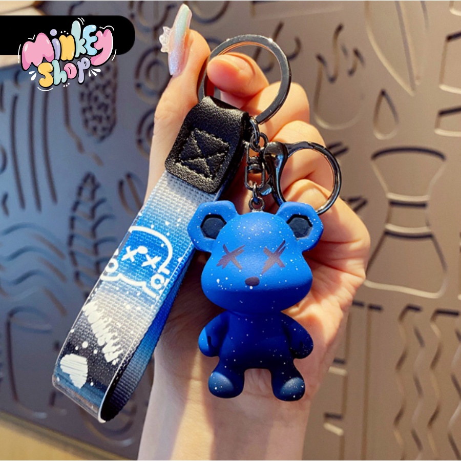 Móc Khóa Đẹp Hình Kaws xx Cute phụ kiện Túi Xách dễ thương -Minkey