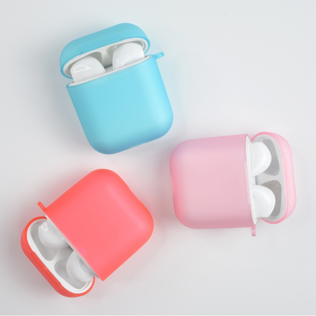 Vỏ Bảo Vệ Hộp Sạc Tai Nghe Airpods 1 / 2 Bằng Tpu Chống Bụi / Trầy Xước Tiện Dụng