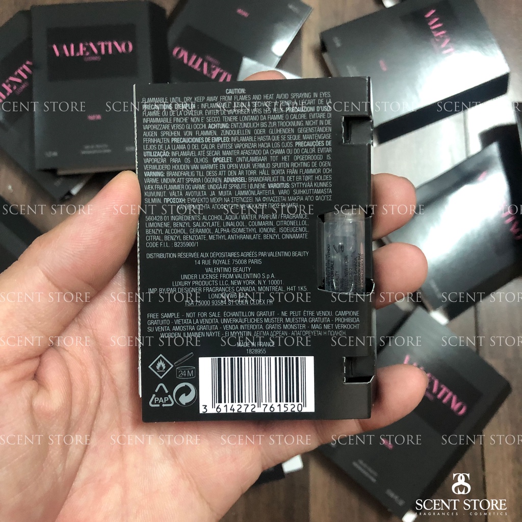Scentstorevn - Vial chính hãng nước hoa Valentino Uomo Born in Roman Edt for Men [1.2ml]
