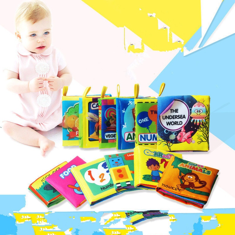 Sách Vải Mềm Tiếng Anh Chủ Đề Động Vật Phát Triển Trí Thông Minh Cho Bé