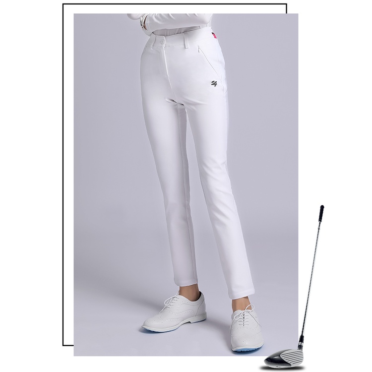 Swan LOVE Quần Thể Thao Golf Lưng Cao Co Giãn Thoáng Khí Thoải Mái Dành Cho Nữ