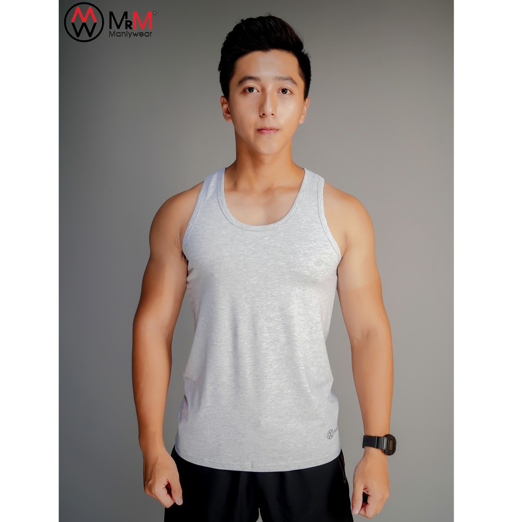 [Mã BMBAU50 giảm 7% đơn 99K] Combo 2 áo ba lỗ 100 % cotton Mrm Manlywear - MM