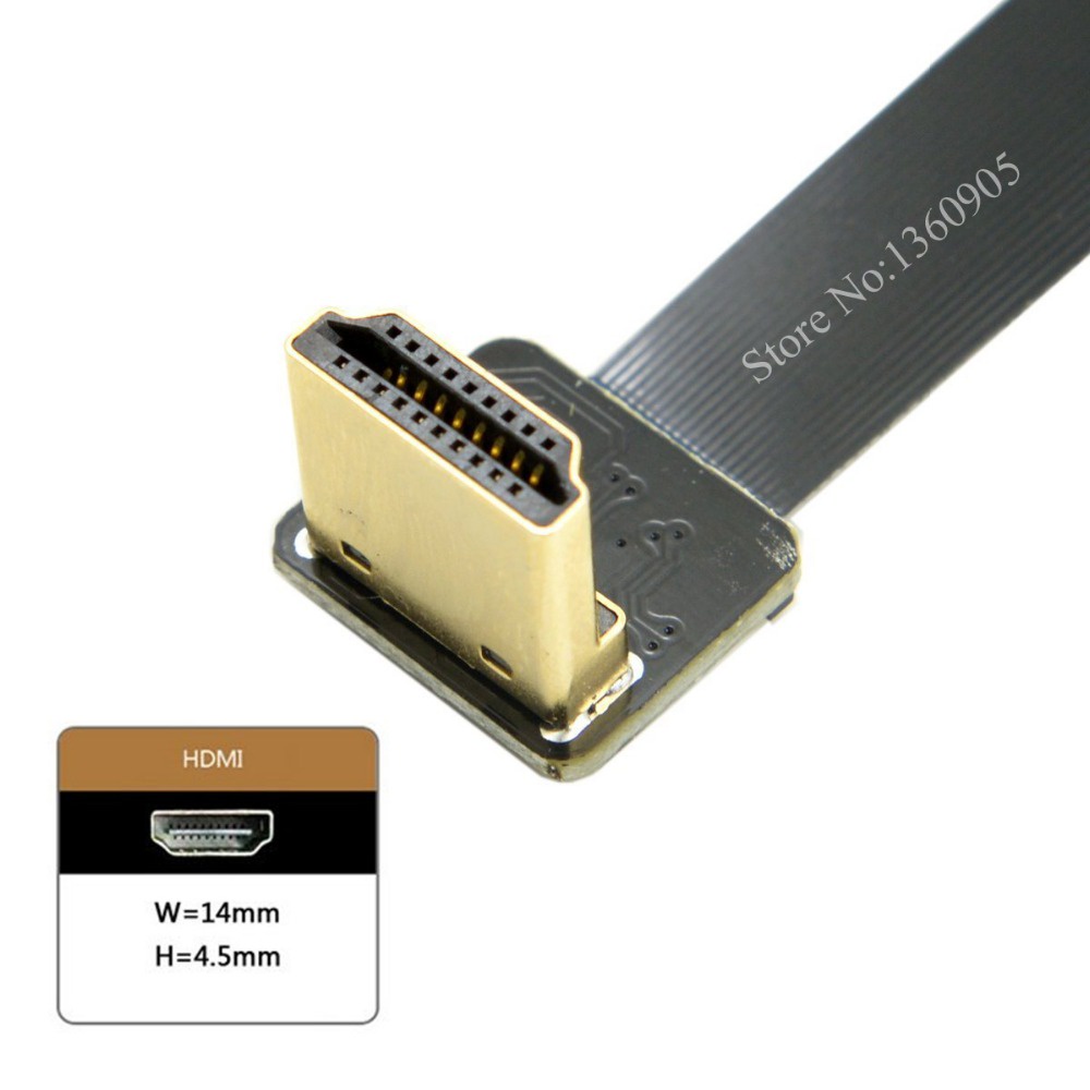 Dây HDMI lụa 20cm đi Music Server