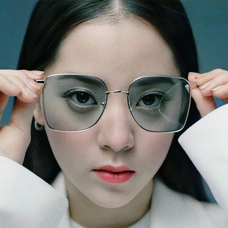 Kính Mát Thời Trang Hàn Quốc Chống Tia UV Gọng Lớn 2022 Cho Nữ