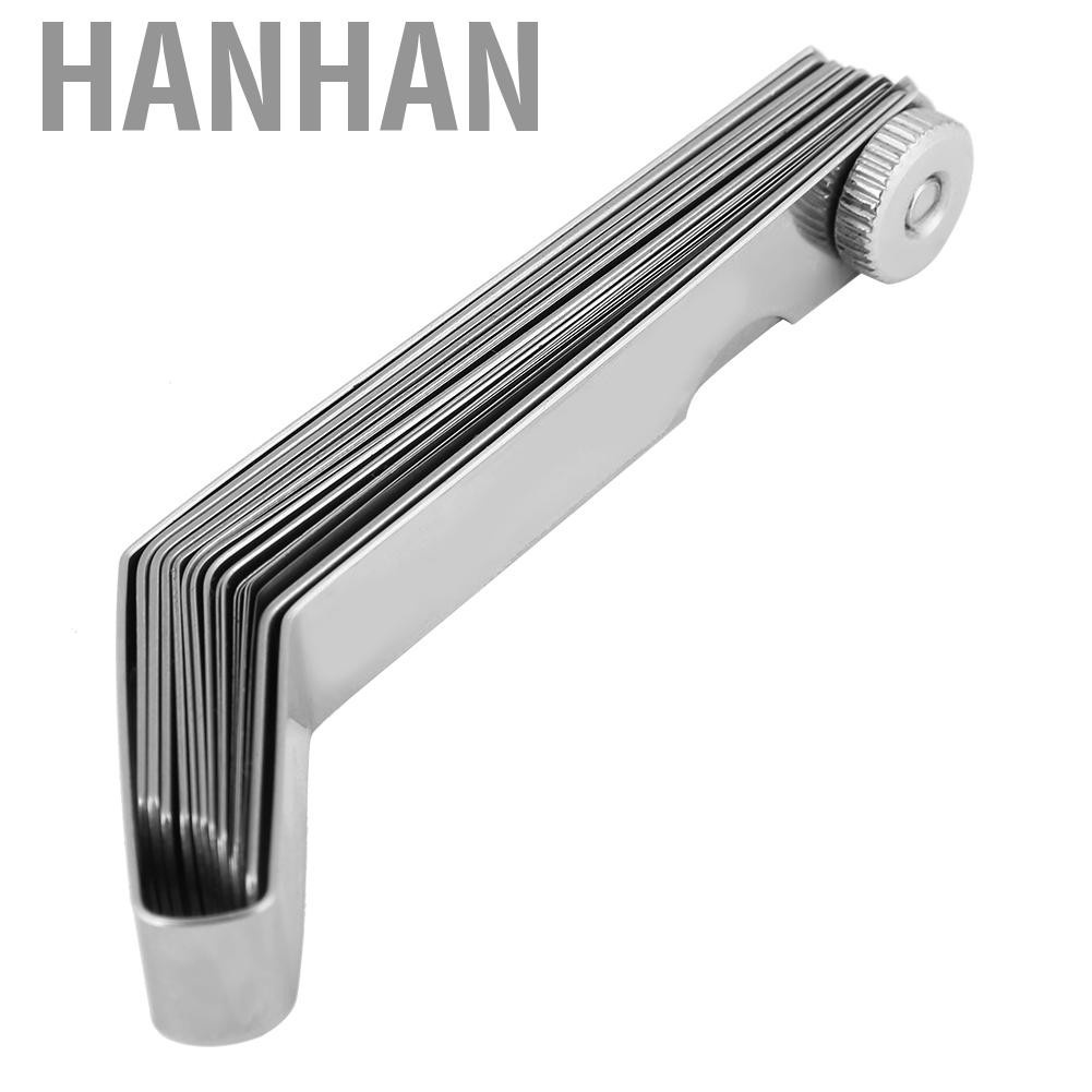 Thước Đo Mối Hàn Bằng Thép Không Gỉ 0.05-1.00mm