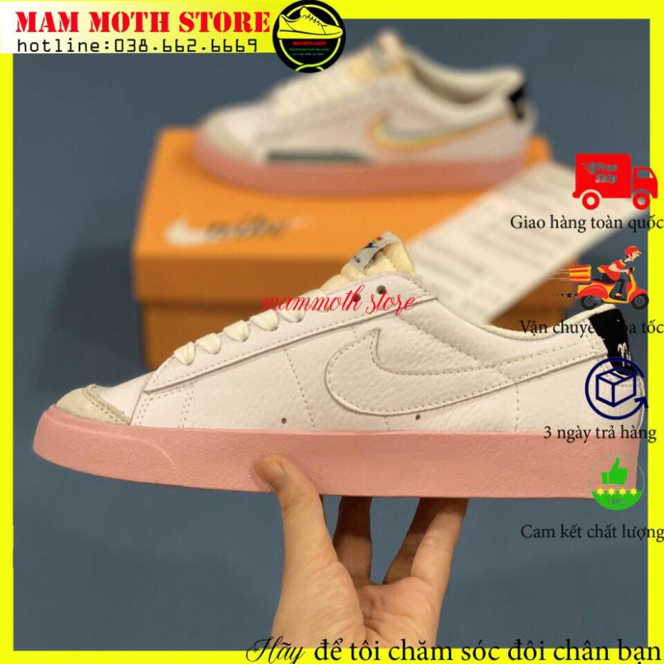 Giày af1, ni ke Blazer đế hồng ban trung hàng cao cấp full size shop MAMMOTH