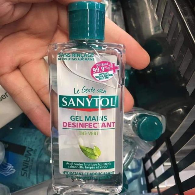 NƯỚC RỬA TAY KHÔ SANYTOL  PHÁP