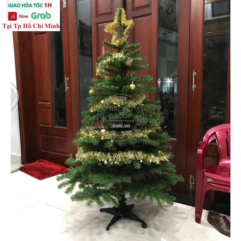 Cây Thông Noel 1m8 Tặng 1 Ngôi Sao Và 4 Dây Kim Tuyến Hàng Việt Nam Cao Cấp Cây Thông Trang Trí Noel Giáng Sinh