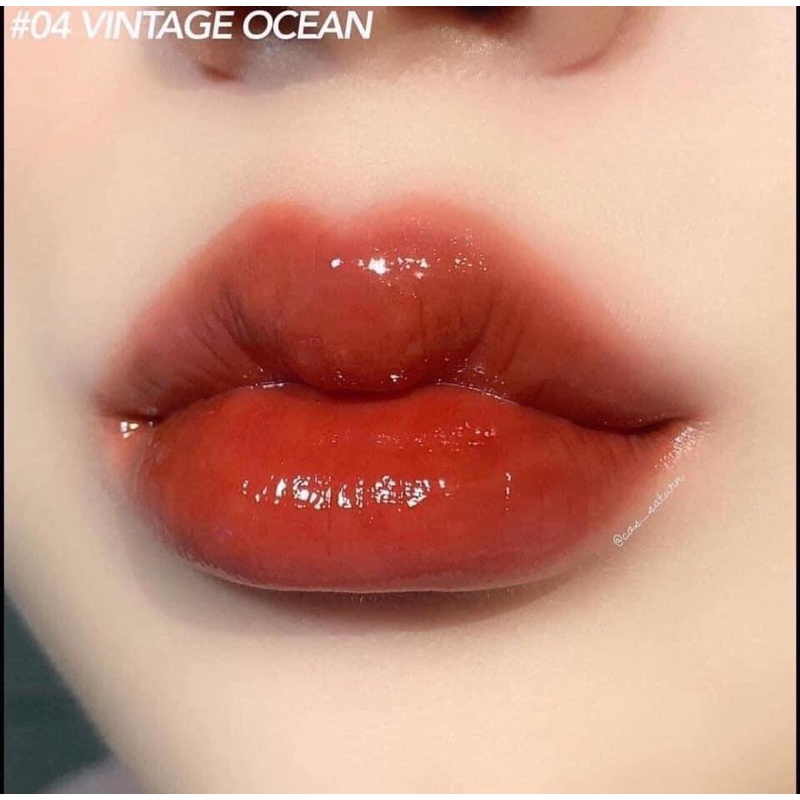 Xuýt Xoa Màu  Son DEP ME LI ROMAND GLASTING WATER TINT 04 MAU ROMAND 04 VINTAGE OCEAN DO NAU CO DIEN