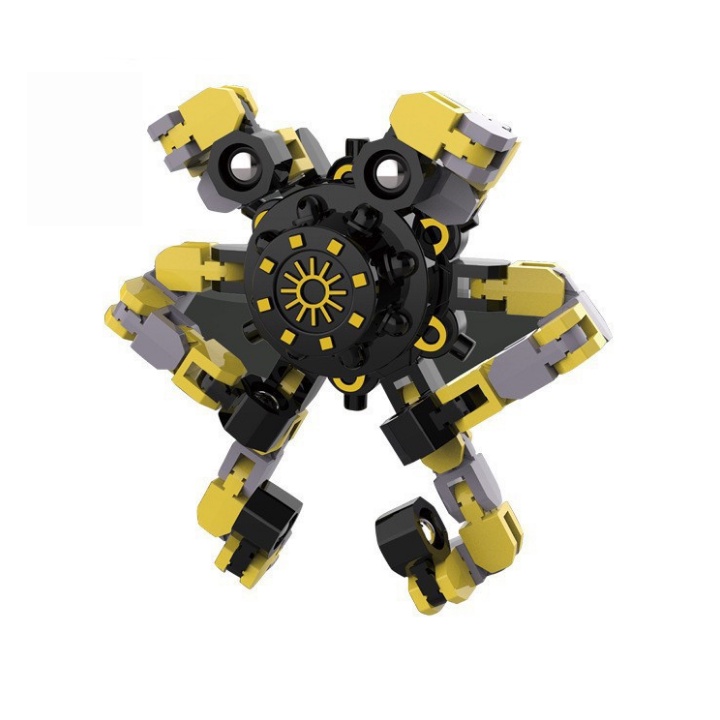 Con quay spinner robot biến hình đồ chơi thông minh cho bé
