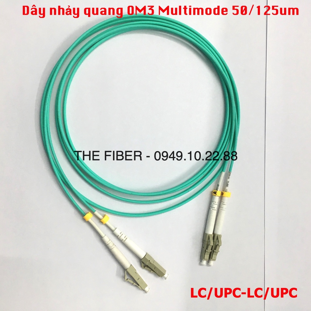 Dây nhảy quang Multimode OM3 LC/PC-LC/PC dài 1M/2M/3M/5M/10M/15M/20M/30M/35M