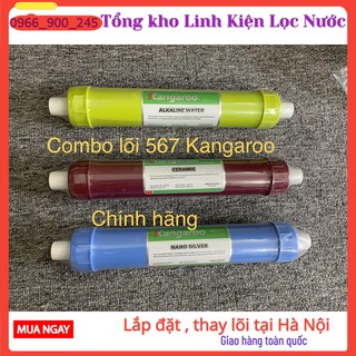 (Giá Gốc) Bộ 3 Lõi Khoáng Kangaroo 567 Chính Hãng  👉 Combo 3 Lõi Lọc Nước Số 567 Kangaroo